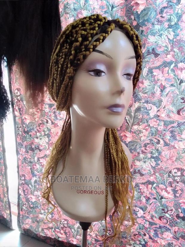 Gold Blonde Braided Wig Cap · Photo 7