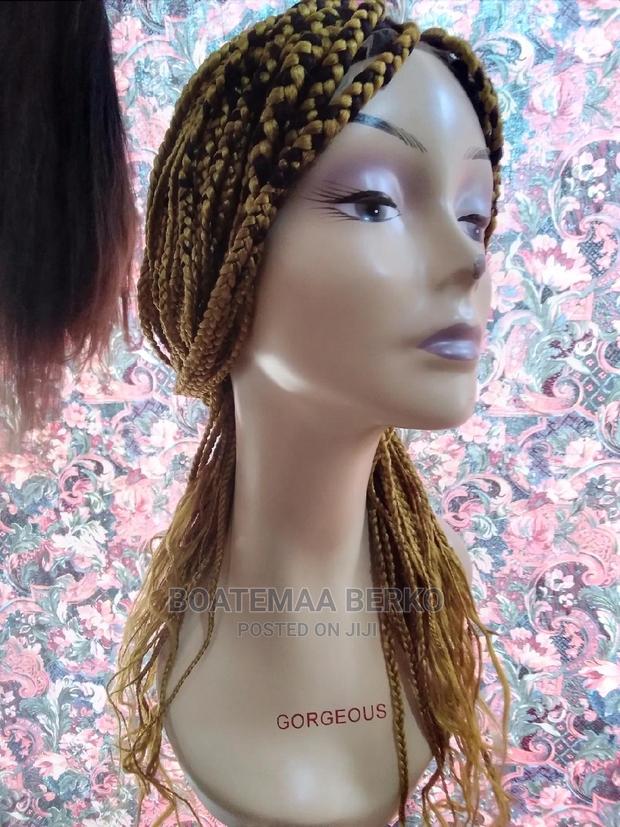 Gold Blonde Braided Wig Cap · Photo 5
