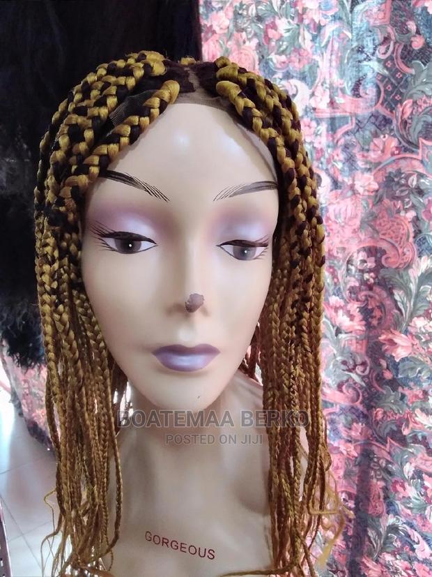 Gold Blonde Braided Wig Cap · Photo 8