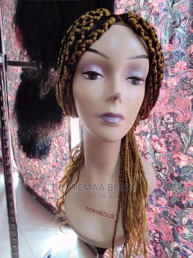Gold Blonde Braided Wig Cap · Photo 6