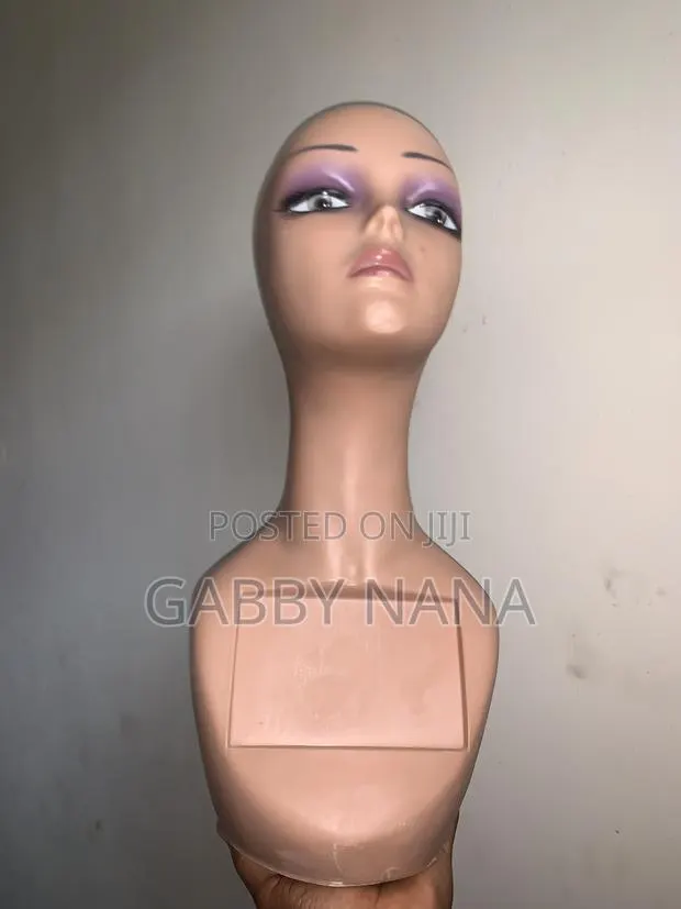 Mannequin Head Non-Pierceable for Wig Display · Photo 1