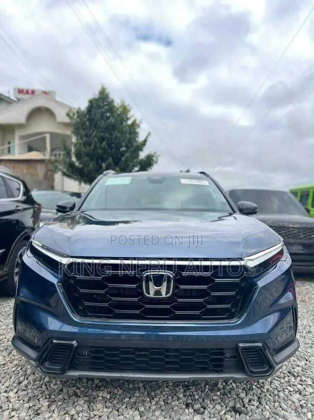 Honda CR-V EX-L AWD w/o BSI 2024 Blue · Photo 1