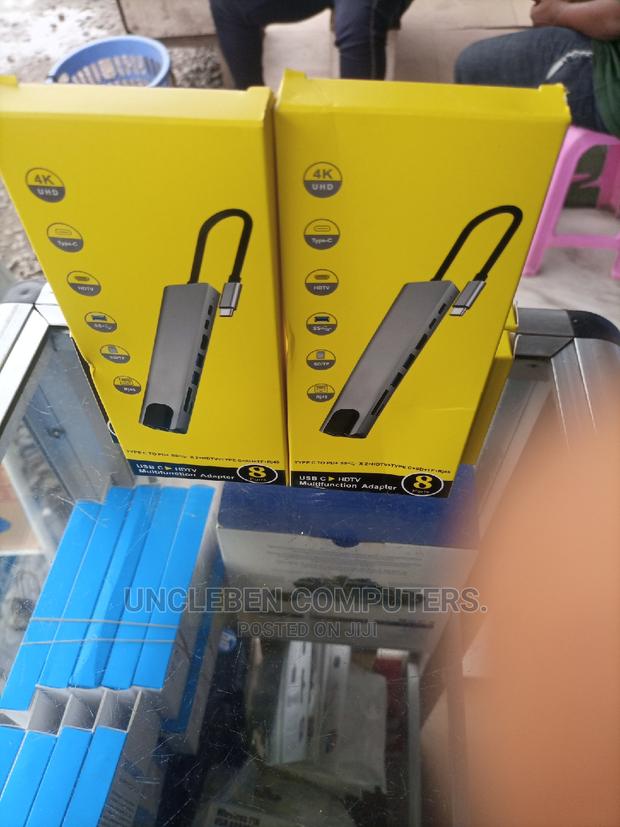 Type C to HDMI Plus Rj45 8in1 · Photo 1