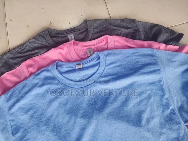 Unisex Plain T-shirts From America · Photo 2