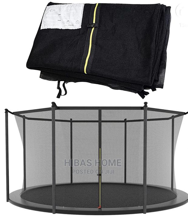 8ft Trampoline Replacement Enclosure Net for Round Frames