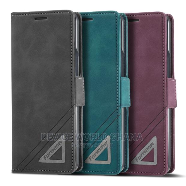 Forwenw Leather Flip Case for Samsung Z Fold 4 · Photo 1