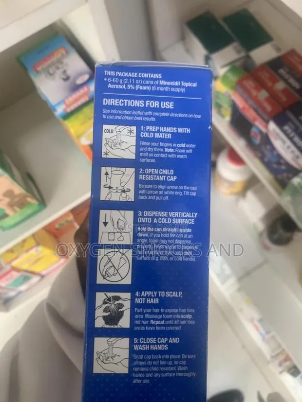 Minoxidil Foam X Buscopan · Photo 1