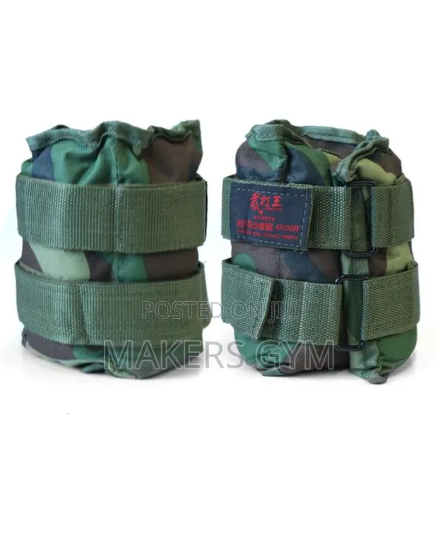 2x2kg Ankle Weights, Weight Carrying Sandbags With Adjustable Strap · Photo 1