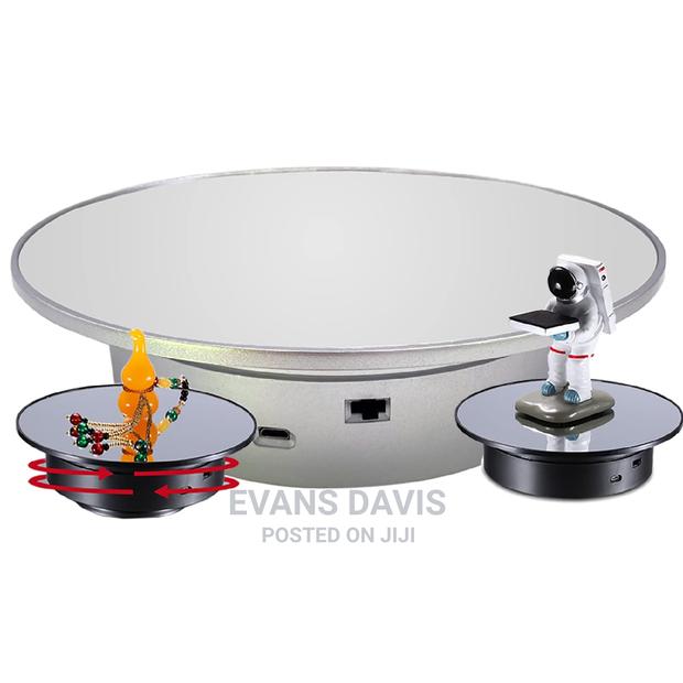 25cm Two Way Electric Item Display Turntable/ Rotating Stand · Photo 2