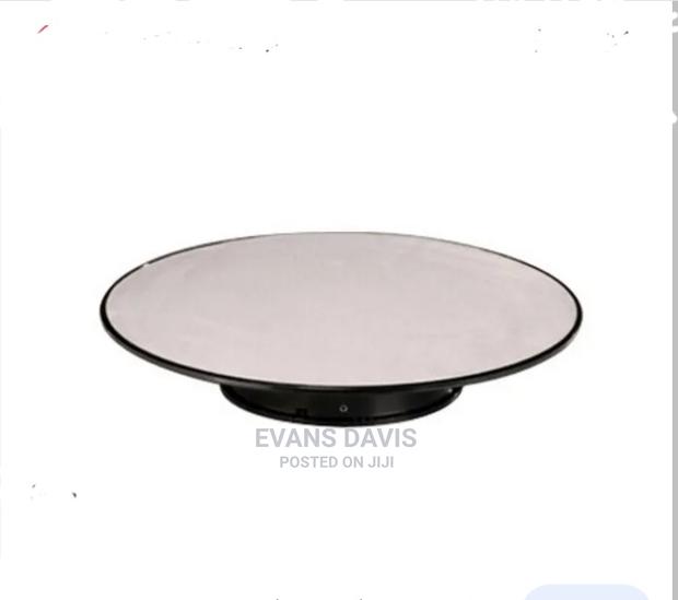 25cm Two Way Electric Item Display Turntable/ Rotating Stand · Photo 1