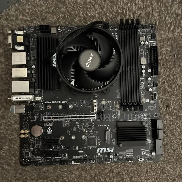 MSI B550M PRO-VDH Wi-Fi + AMD Ryzen 7 5700G(8c\16t) · Photo 1