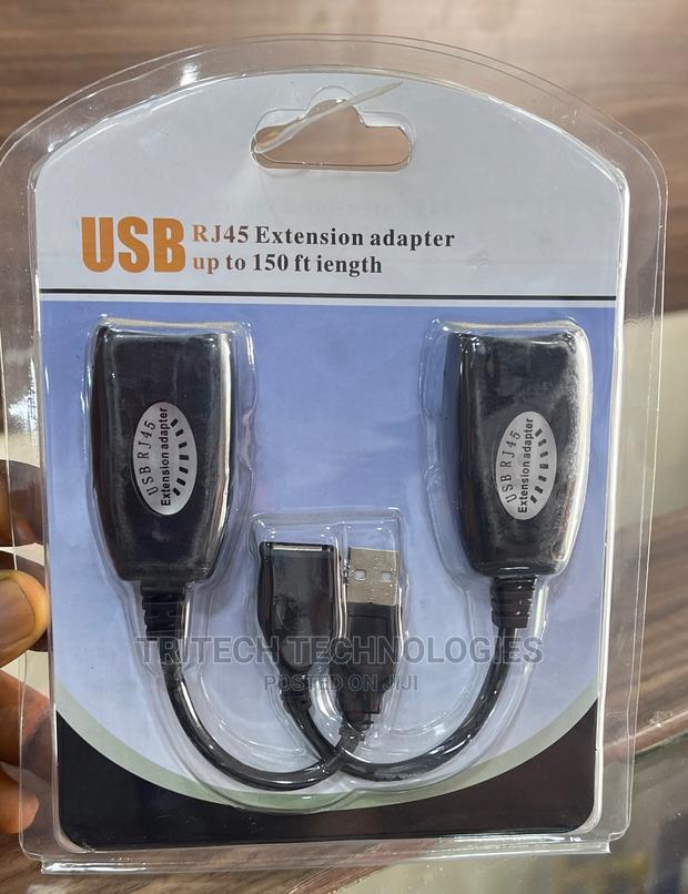 USB to Rj45 Extension Adapter Up to 150ft · Photo 1