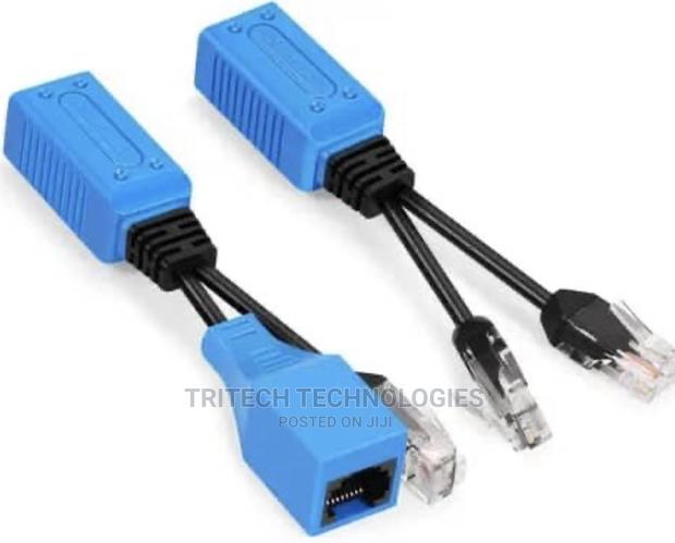Rj45 Ethernet Cable Combiner Shearing Kit for Poe Cameras · Photo 2