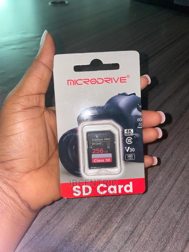Microdrive 256GB Camera SD Card · Photo 1