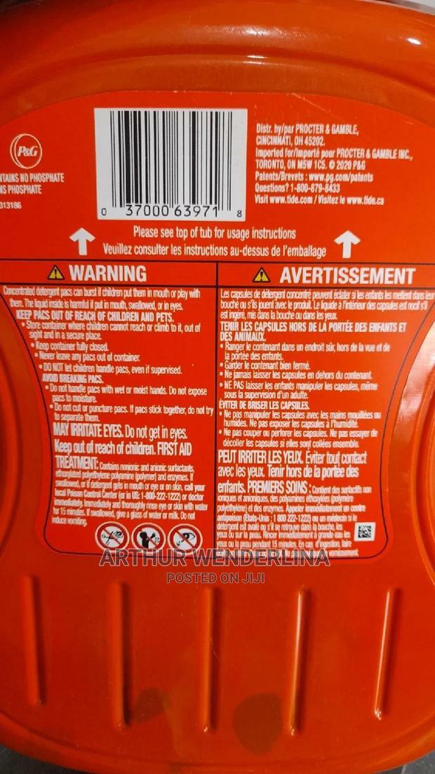 Tide Pods Ultra Oxi Laundry Detergent Fight Tough Stain · Photo 6