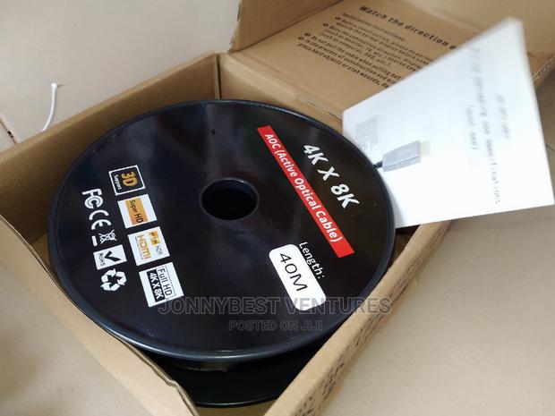 40M HDMI 4k X 8k Fiber Optic Cable · Photo 5