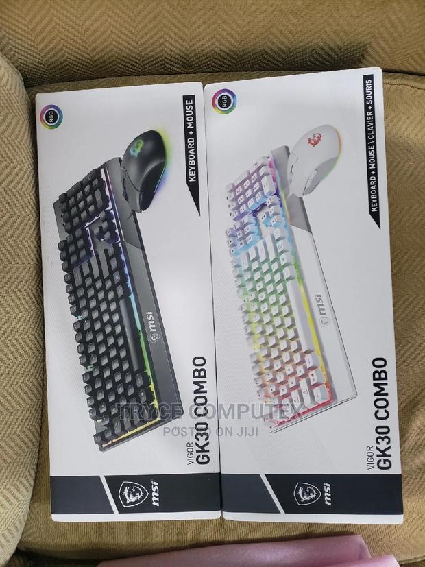 Msi Vigor Gk30 Combo RGB Gk30 Gaming Keyboard Mouse · Photo 1