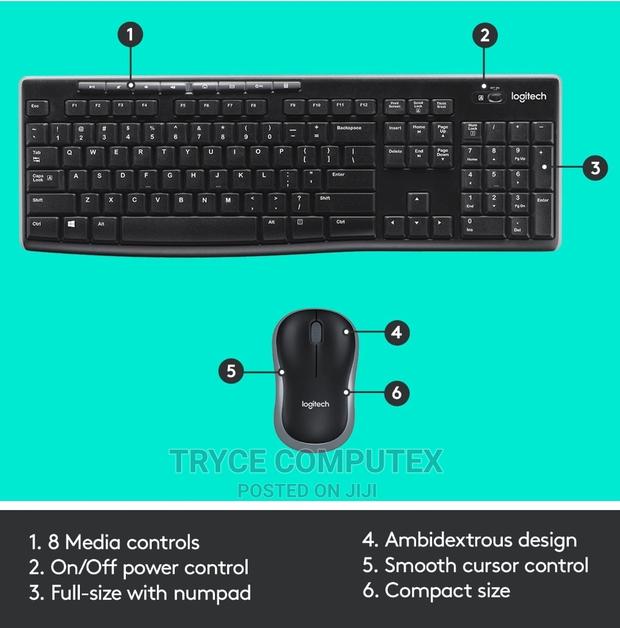 Logitech MK270 Wireless Keyboard and Mouse Combo · Photo 2