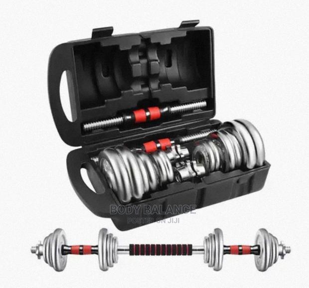 Pure Metal 30kg Dumbbells/Barbell