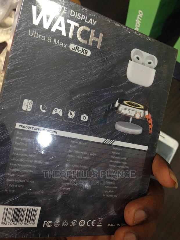 Ultra 8 Max Smart Watch. With Free Airpods. · Photo 5