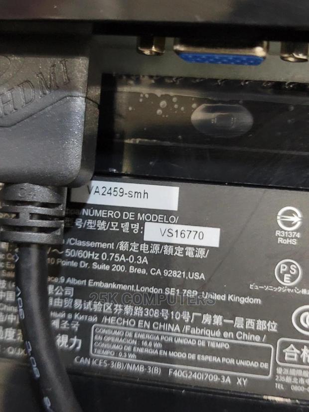 Va2459-SMH - 24" 1080p IPS Monitor With Freesync, HDMI · Photo 3