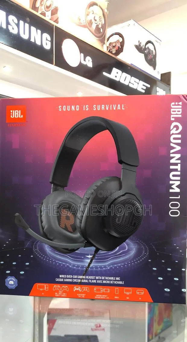 JBL Quantum 100 Gaming Headset · Photo 1