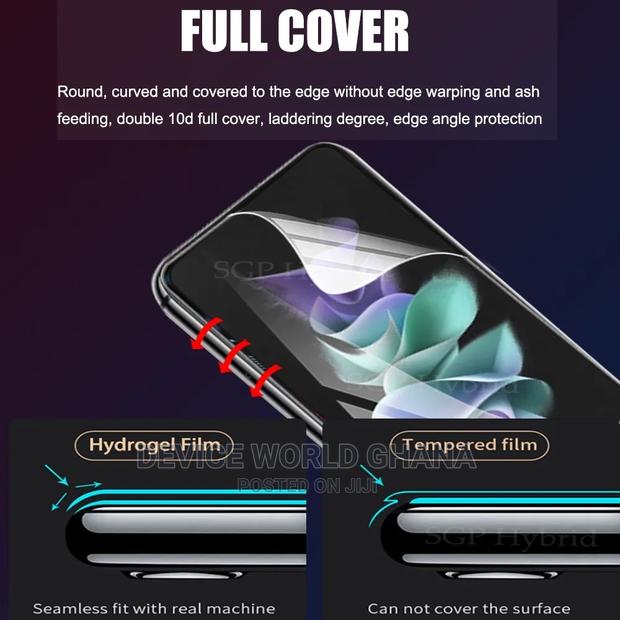 Hydrogel Nano Screen Protector for Samsung Z Flip 7 6 5 4 3 · Photo 5