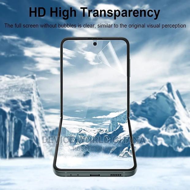 Hydrogel Nano Screen Protector for Samsung Z Flip 7 6 5 4 3 · Photo 3