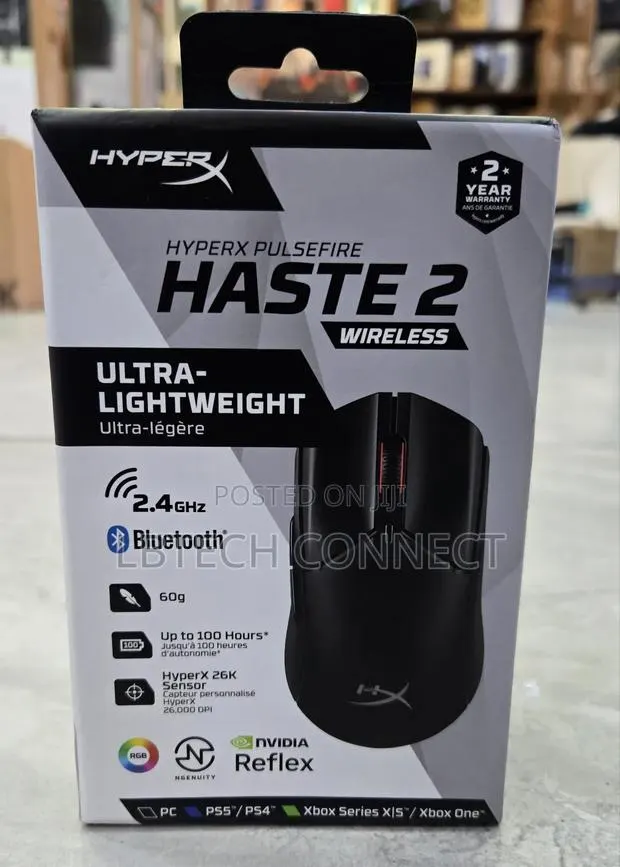 Hyperx Pulsifire Haste 2 Wireless Mouse · Photo 1