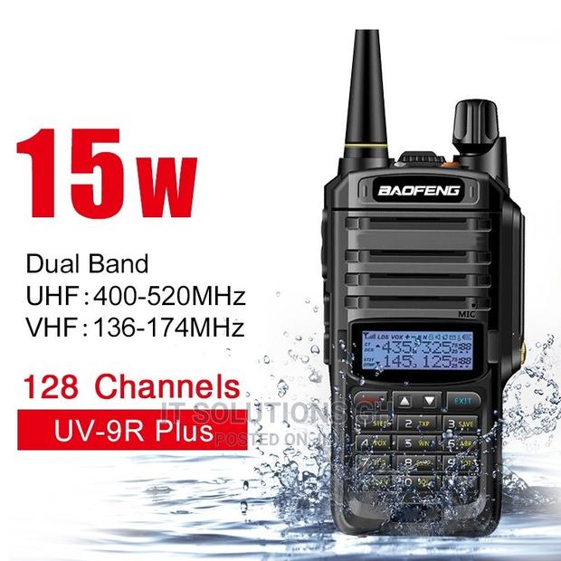 Baofeng UV-9R Plus IP67 Waterproof UHF/VHF Walkie Talkie 8W · Photo 1