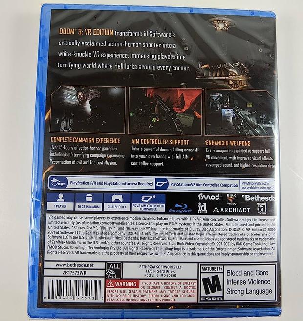 Playstation 4 VR Game Disk · Photo 3