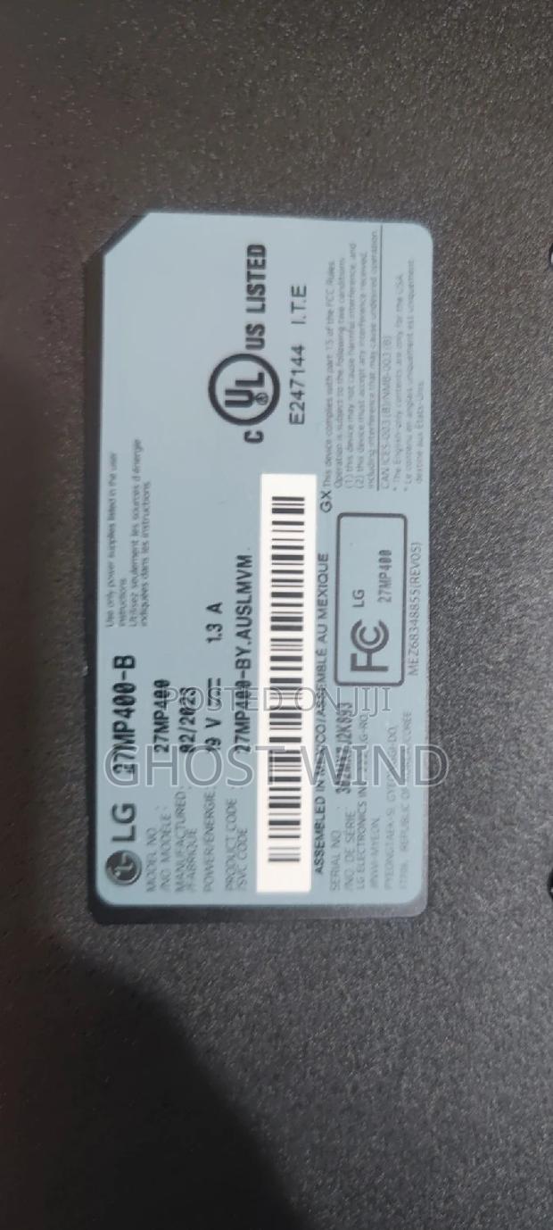 LG Monitor 27inches · Photo 1