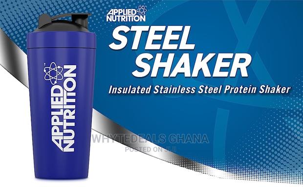 Metal Sports Stainless Steel Durable Light Protein Shaker · Photo 3