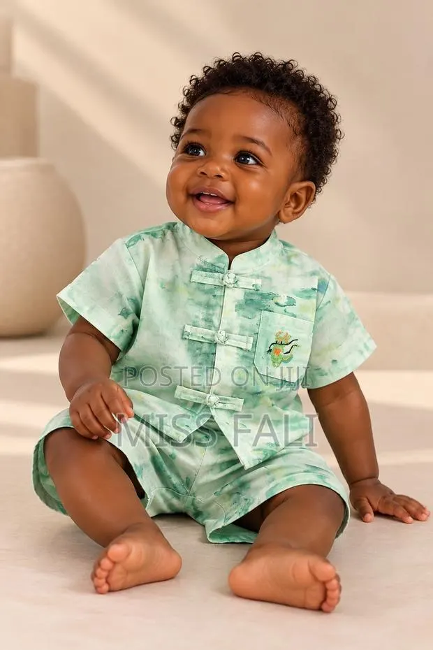 Jade Mandarin Set. 9-12Months