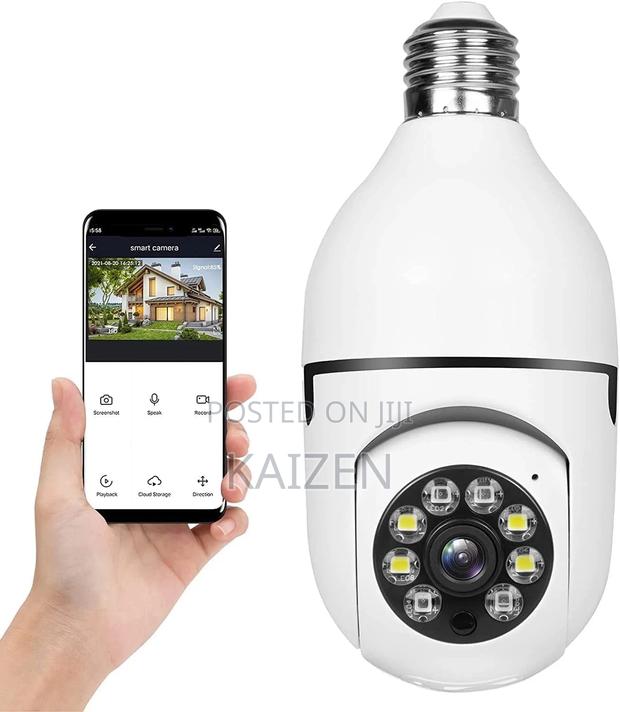 Wifi Bulb Camera Rotating 3mp · Photo 2