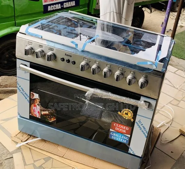 Choose Grey 2 Electric 60x90 Ferre Glass Lid Cooker 4 Gas · Photo 1