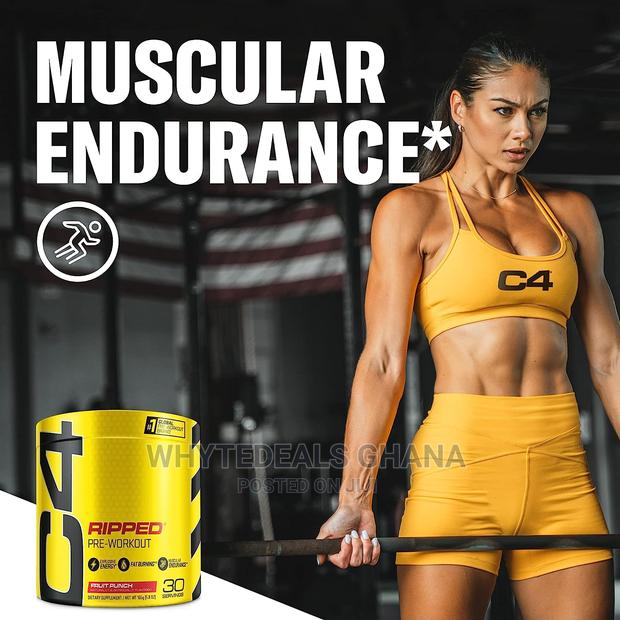 C4 Ripped Pre Workout Fruit Punch FOR ENERGY WEIGHTLOSS · Photo 4