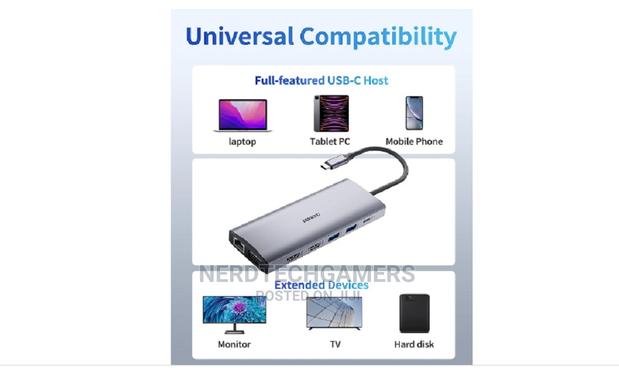 USB C Docking Station Dual Monitor, 14 in 1 · Photo 2
