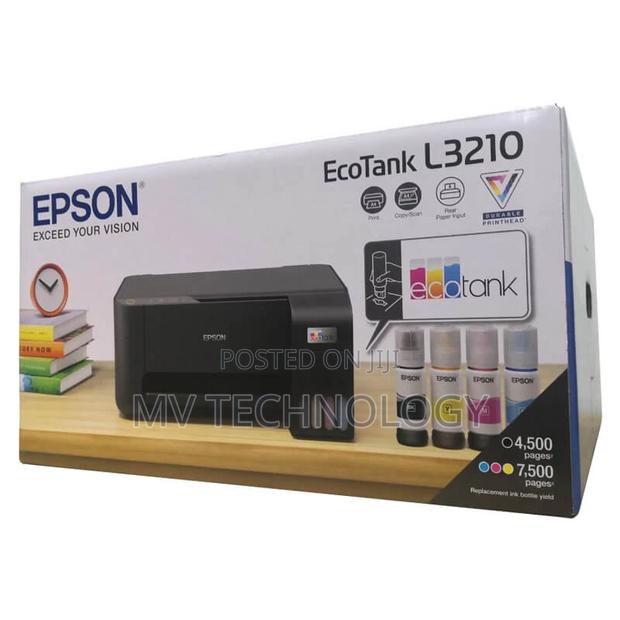 Epson Ecotank L3210 A4 All-in-One Ink Tank Printer · Photo 3