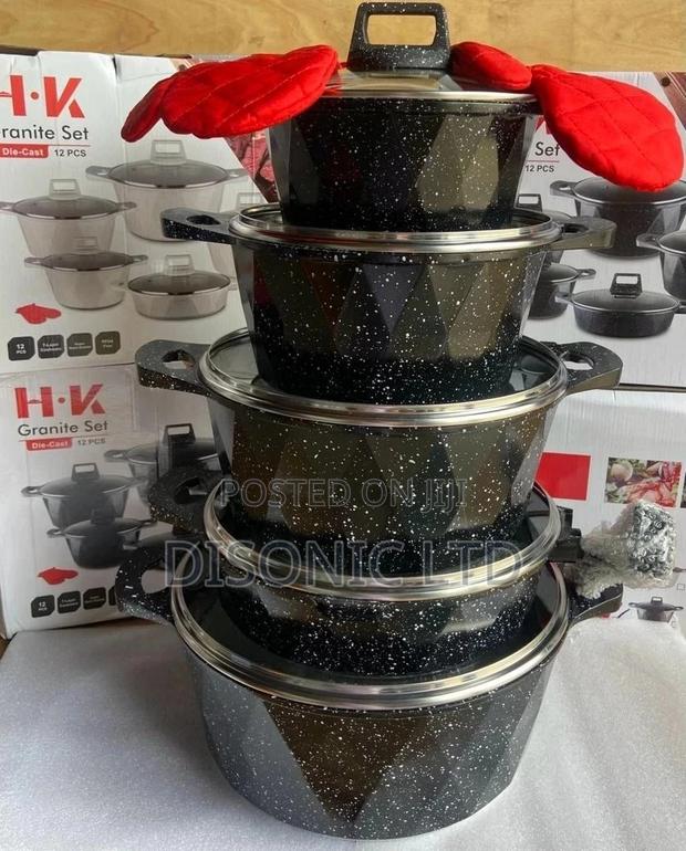 Executive 10 Pieces Nonstick Cookware · Photo 1