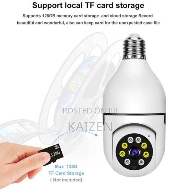 Wifi Bulb Camera Rotating 3mp · Photo 3
