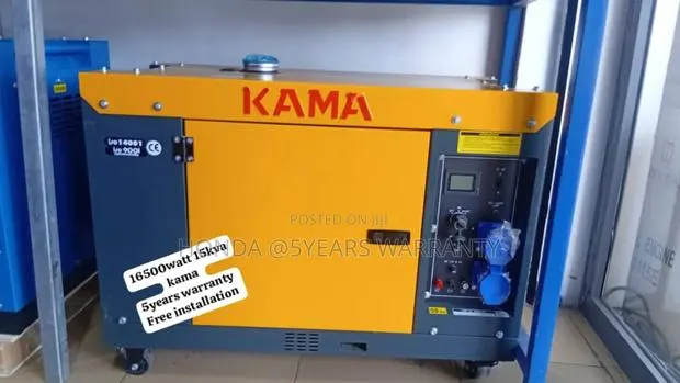 Eco Friendly Energy Kama 15kva 16500watt Diesel Generator · Photo 1