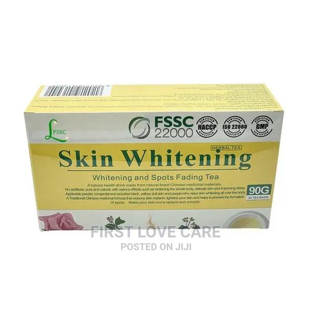 Super Skin Whitening Tea Yellow Box · Photo 1