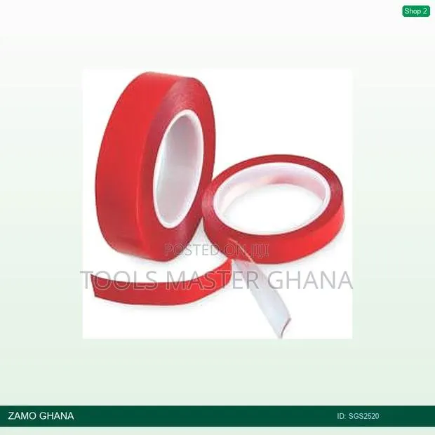 Double Side Siliconized Acrylic Tape 18mm / 2m - Sgs2520 · Photo 1