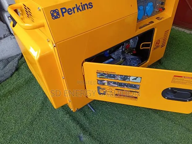 Striking 10kva Perkins Generator 50hz Diesel Silent · Photo 1