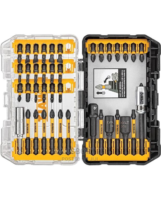 Dewalt Screw Driver Bit Set, Impact Ready, Flextorq, 40-Piece · Photo 1
