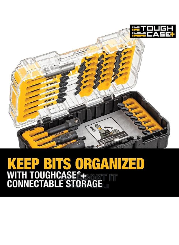 Dewalt Screw Driver Bit Set, Impact Ready, Flextorq, 40-Piece · Photo 2