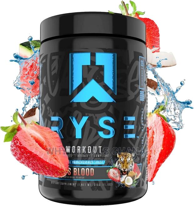 Ryse Project Blackout Pre Workout Pump, Energy, and Streng · Photo 1