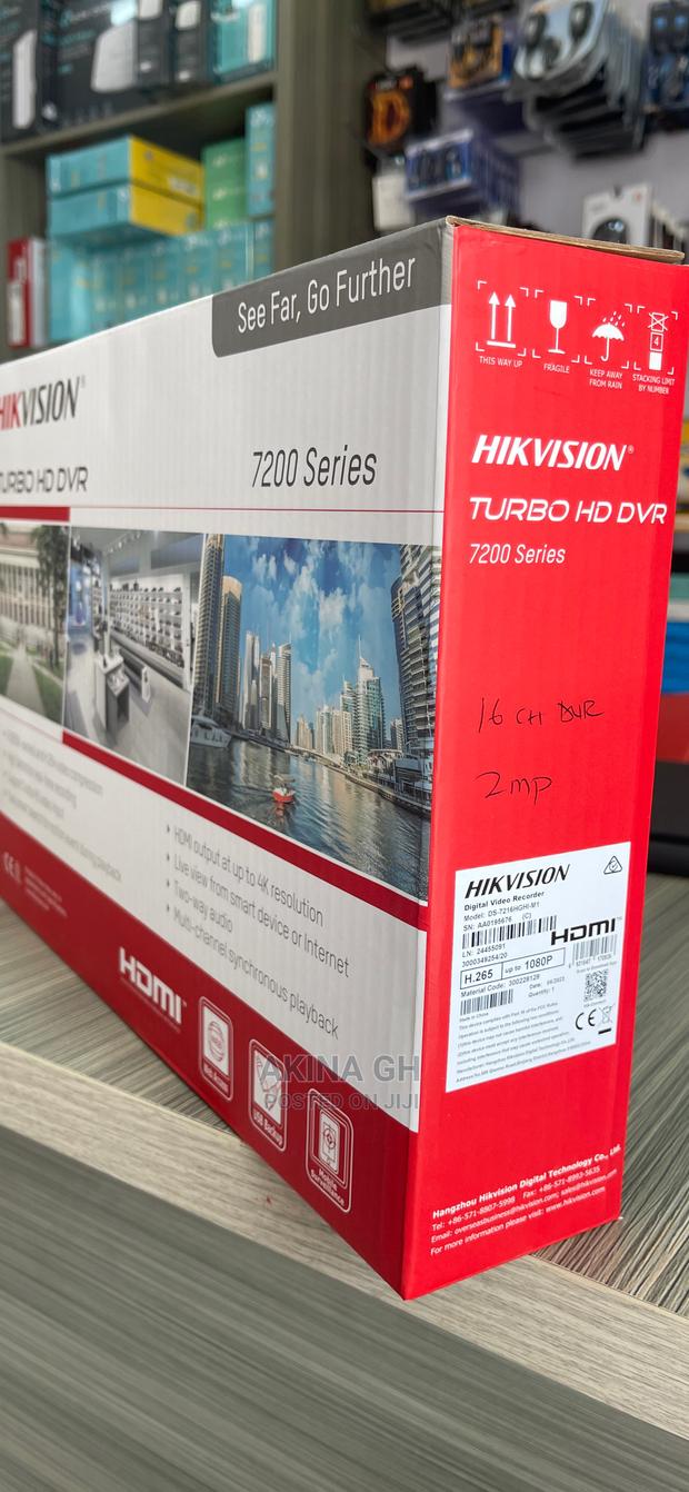 Hikvision 16ch DVR 1080p Turbo Hd Ds-7216hghi-M1 · Photo 2