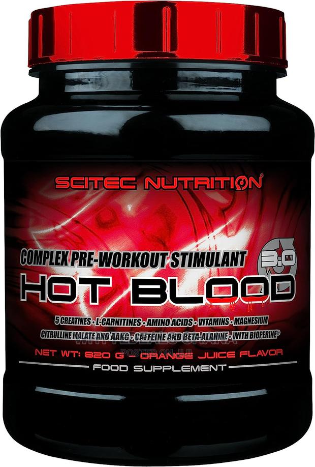 Scitec Nutrition Hot Blood PRE-WORKOUT ENERGY, STRENGTH · Photo 1